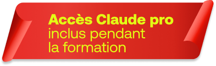 Accès Claude pro inclus pendant la formation